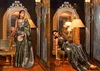 Katie Orgnaza By Rajtex Orgaza Fancy Saree